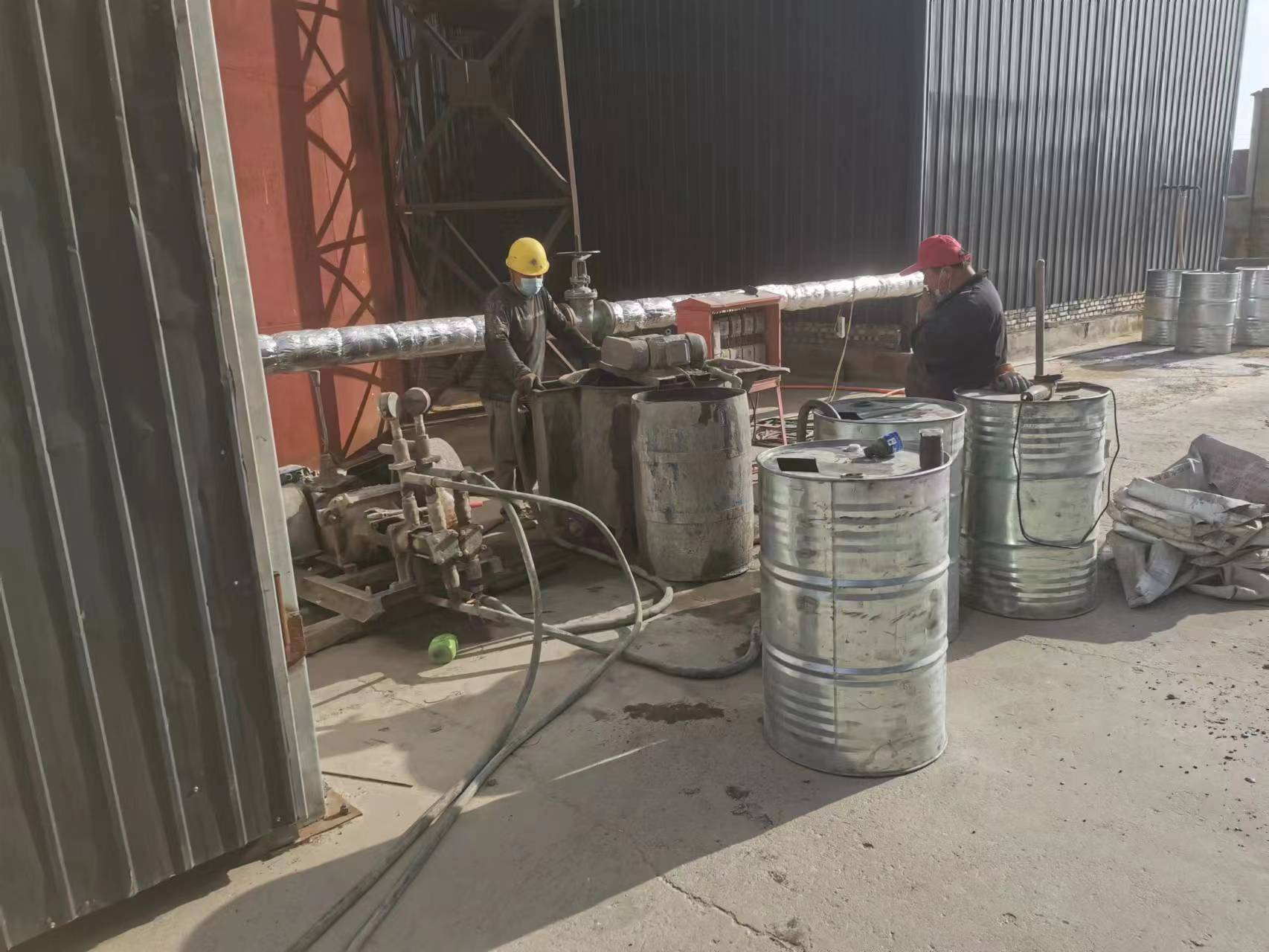 毛嘴镇双液注浆