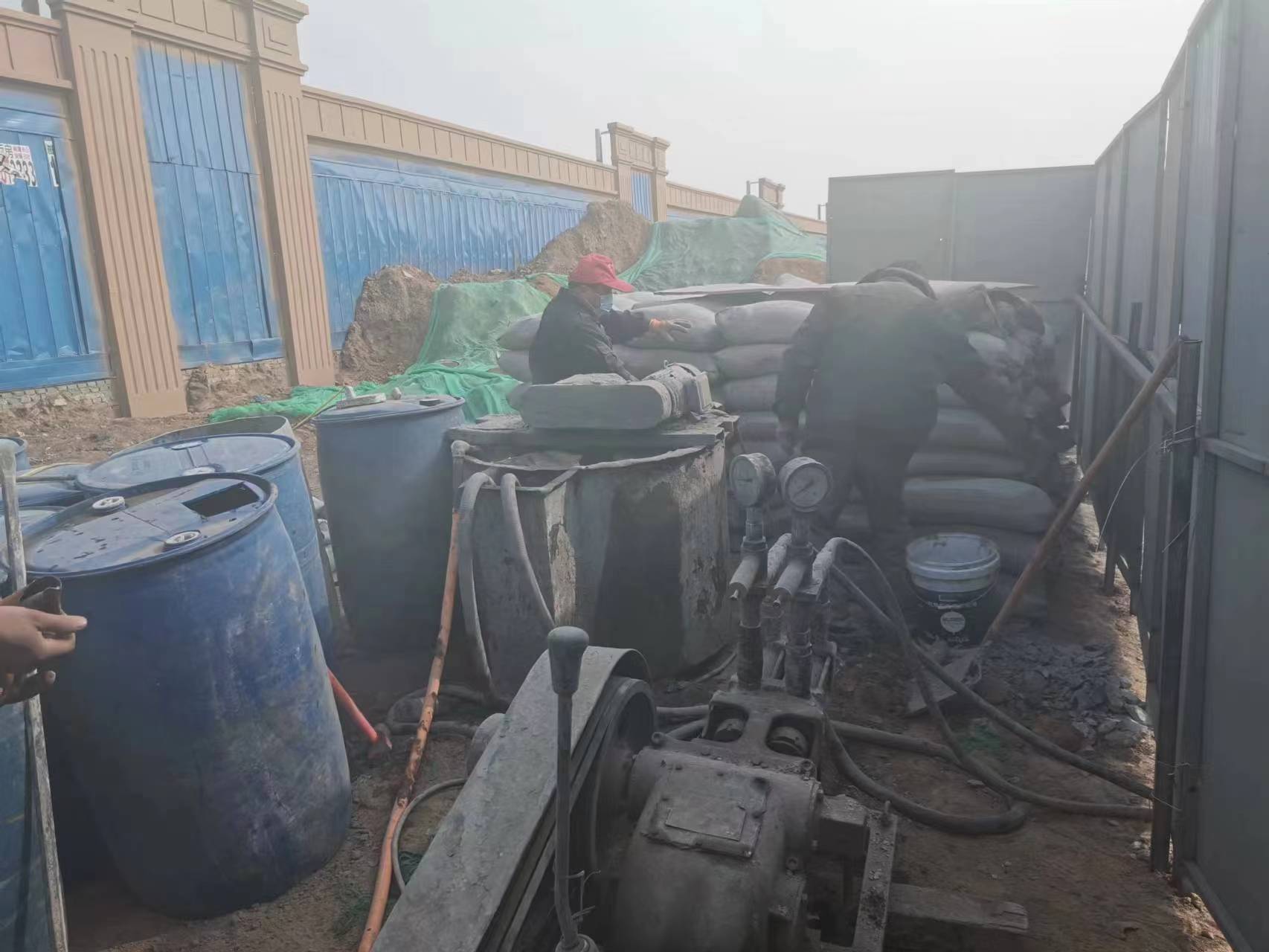 毛嘴镇房屋下沉注浆