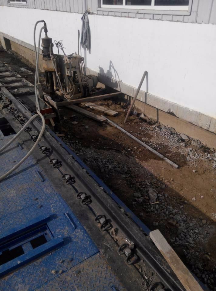 毛嘴镇注浆治理铁路高路基沉陷病害